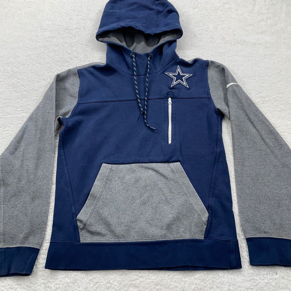 Nike NFL Dallas Cowboys Hoodie Pullover Jacket Small Football Star